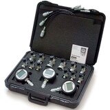 SensoControl ServiceJunior Diagnostic Tee Kit with three Gauges and PD Style Tee Fittings